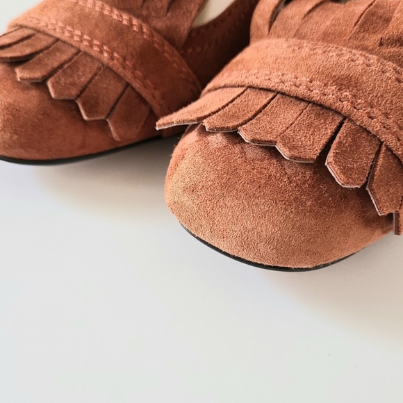 NWOT Steven by Steve Madden Jade Wing Tip Suede Pumps - Picture 6 of 9